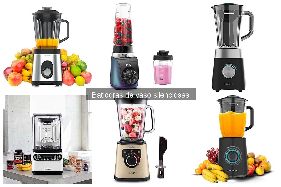 Recetas rápidas para batidoras de vaso silenciosas