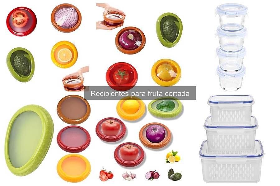 Recipientes para fruta cortada ideales para niños
