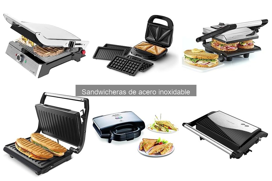 Reseñas de sandwicheras de acero inoxidable: ¿Cuál elegir?