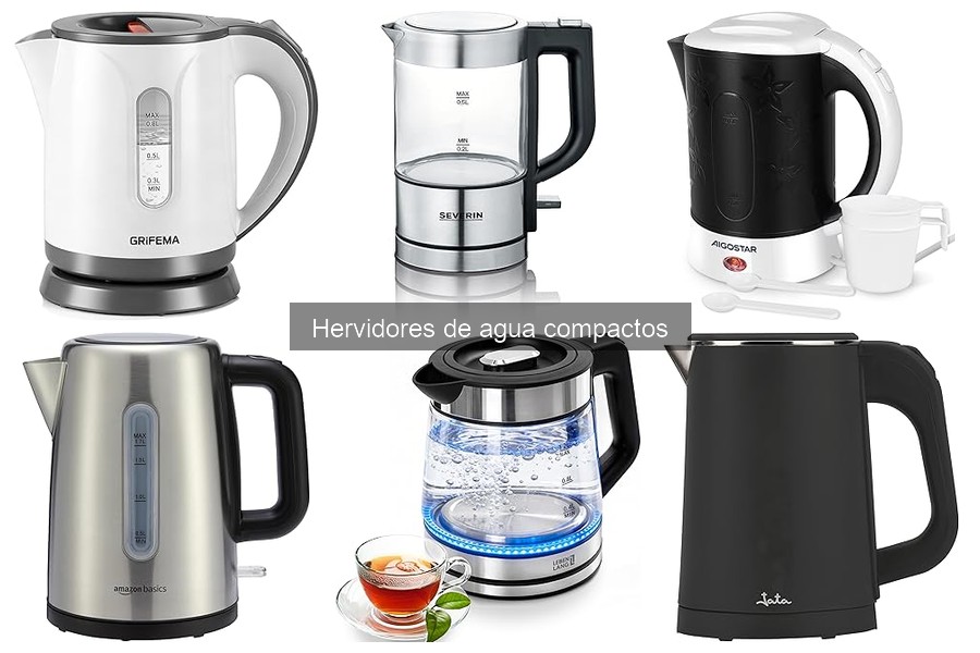 Reseñas de usuarios sobre hervidores de agua compactos