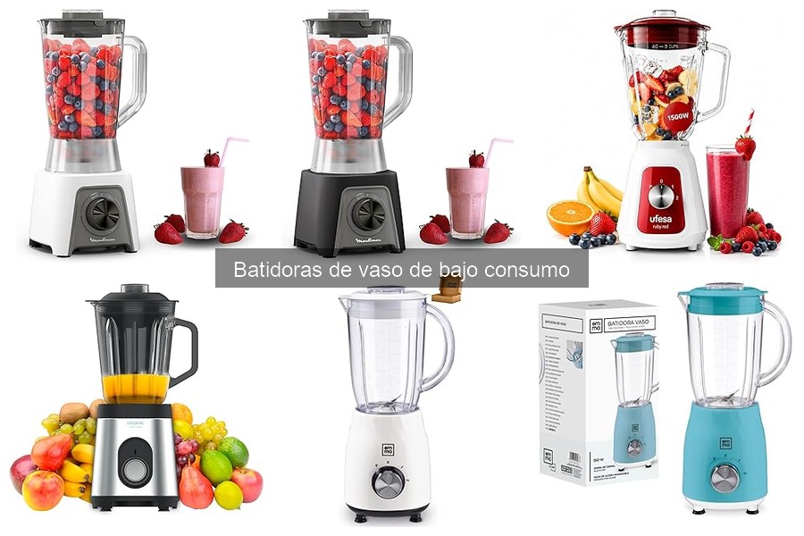 Soluciona Problemas Comunes de Batidoras de Vaso de Bajo Consumo