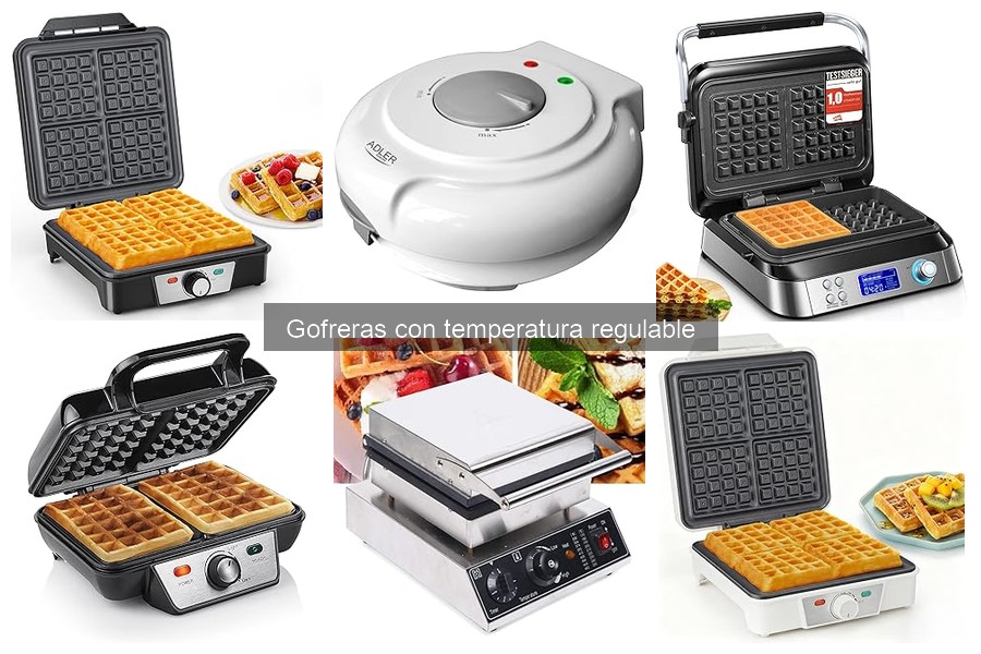Soluciona Problemas Comunes de Gofreras de Temperatura Regulable