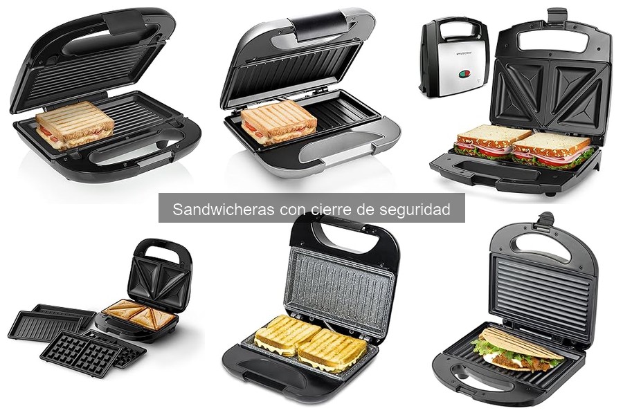 Soluciona Problemas Comunes de Sandwicheras con Cierre de Seguridad