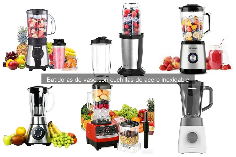 Soluciona problemas comunes en batidoras de vaso