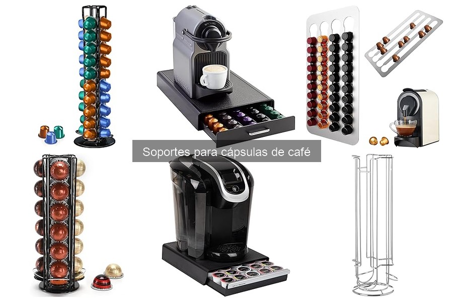 ¿Son necesarios los soportes para cápsulas de café?
