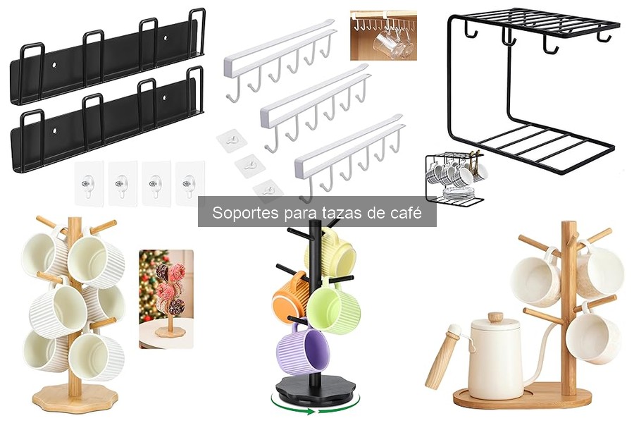 Soportes para Tazas de Café Resistentes para Exteriores