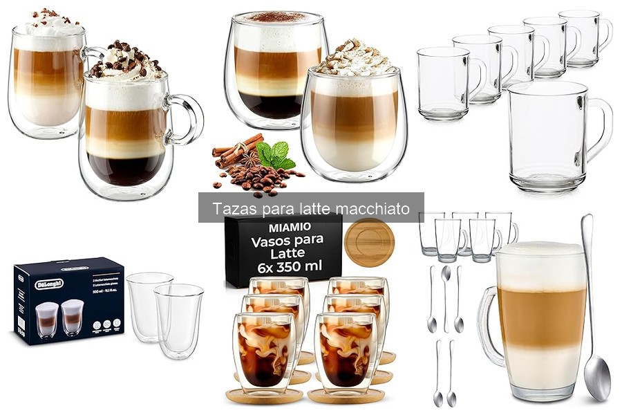 Tazas creativas para latte macchiato: ¡diseños únicos!