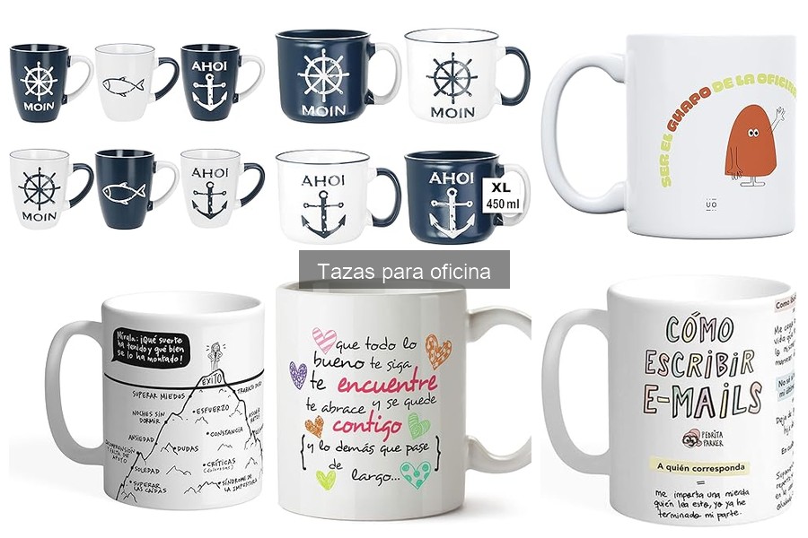 Tazas divertidas para oficina que alegran el ambiente laboral