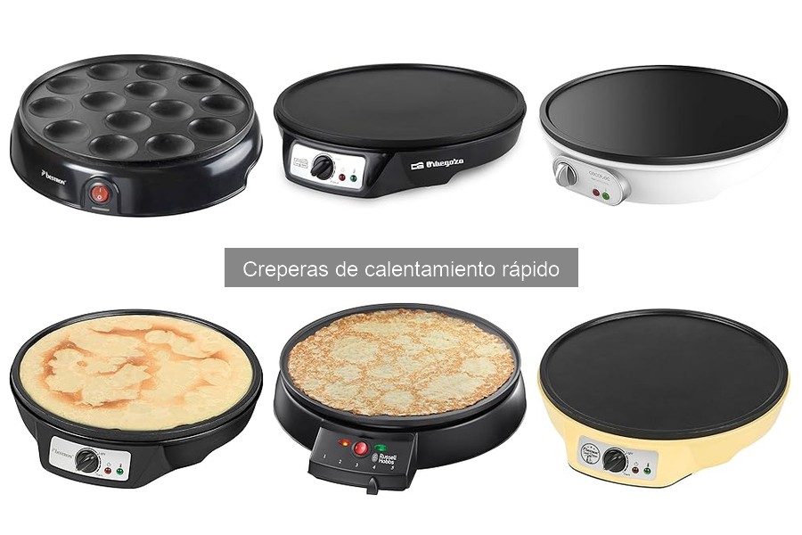 Testimonios sobre Creperas de Calentamiento Rápido