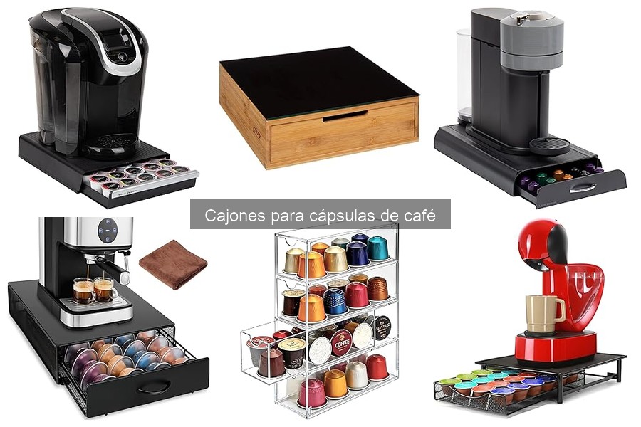 Tipos de cajones para cápsulas de café: características y diferencias