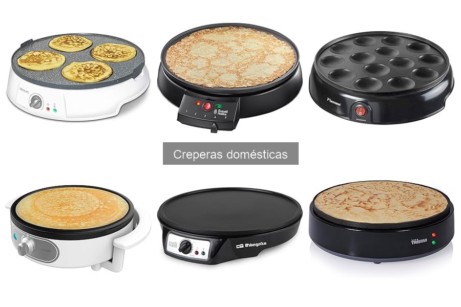 Tipos de creperas: diferencias, ventajas y desventajas