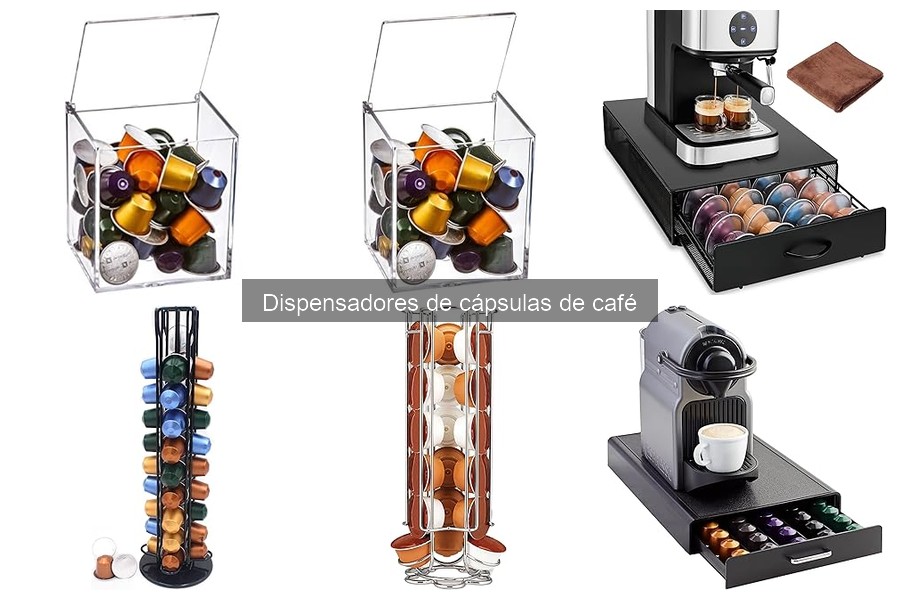Tipos de dispensadores de cápsulas de café para tu hogar