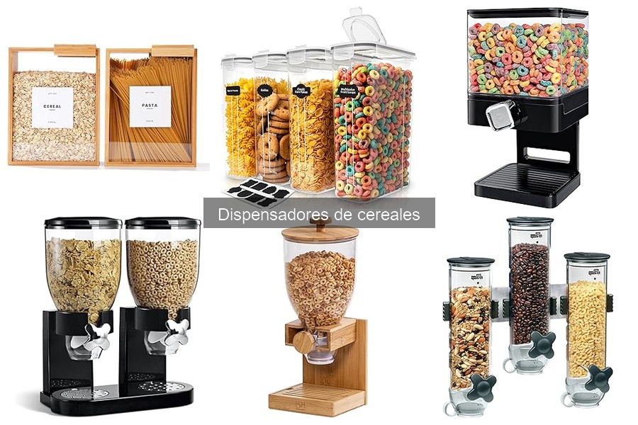 Tipos de dispensadores de cereales: ¡elige el mejor para ti!