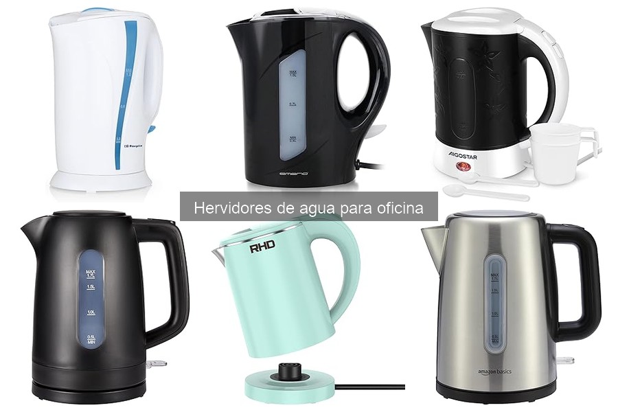 Tipos de hervidores de agua para oficina: guía completa