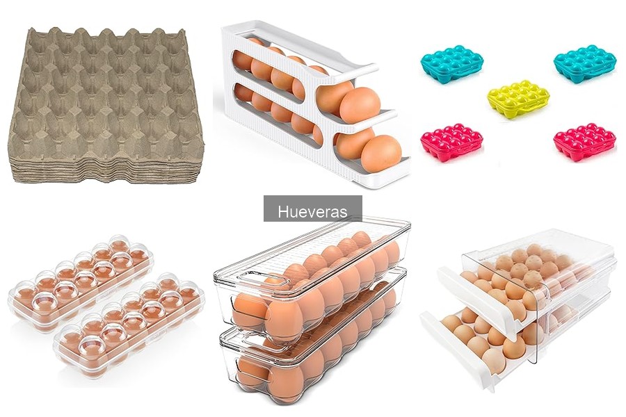 Tipos de hueveras: Guía completa de opciones en el mercado