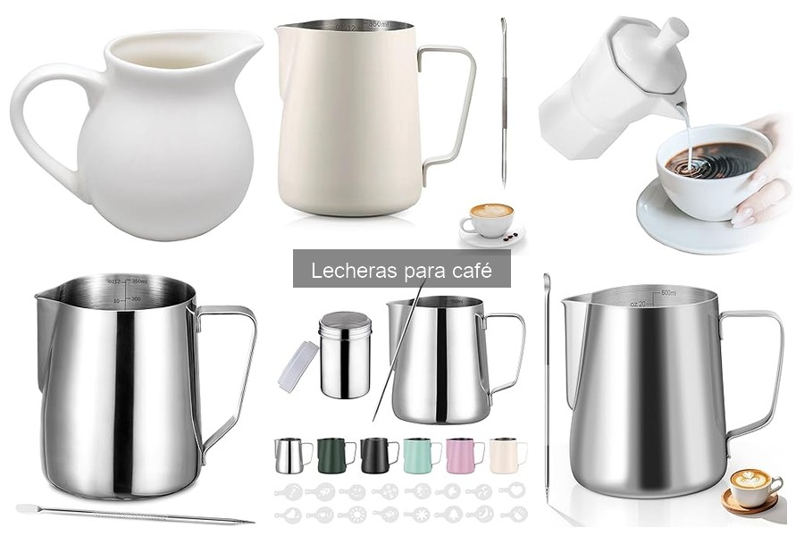 Tipos de lecheras para café: Guía completa y recomendaciones