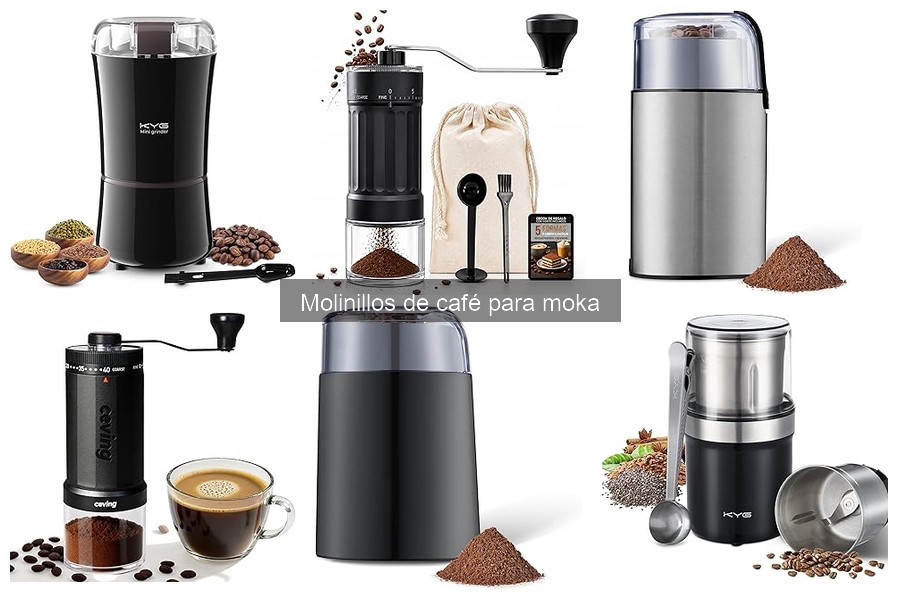 Tipos de molinillos de café para moka: guía completa
