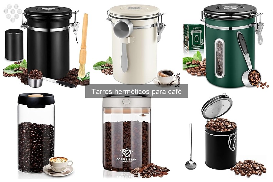 Tipos de tarros herméticos para café: guía de conservación