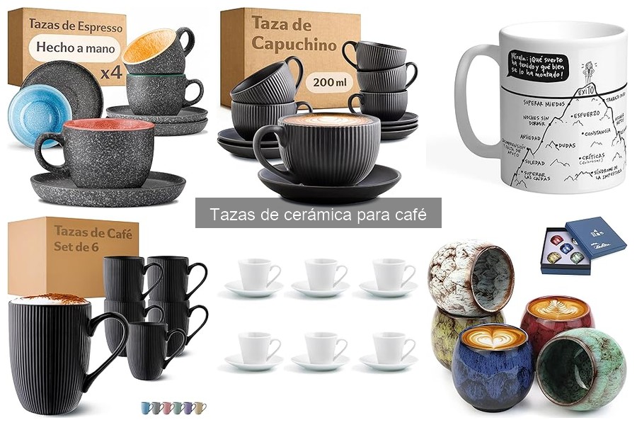 Tipos de tazas de cerámica para café: guía completa