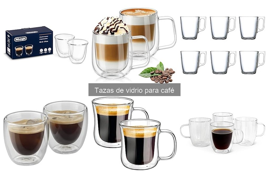 Tipos de tazas de vidrio para café: ¡Descubre las mejores!