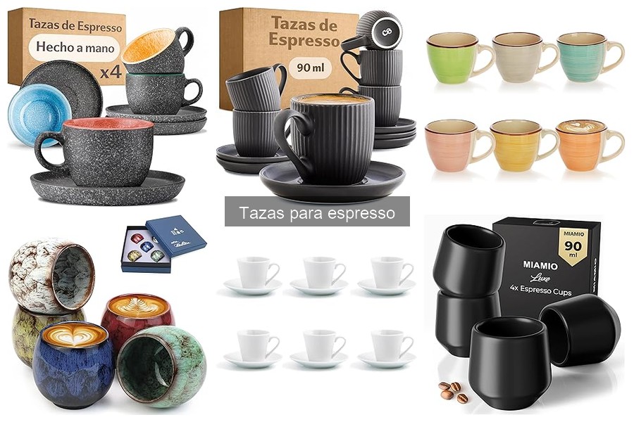 Todo sobre las tazas para espresso: características y usos