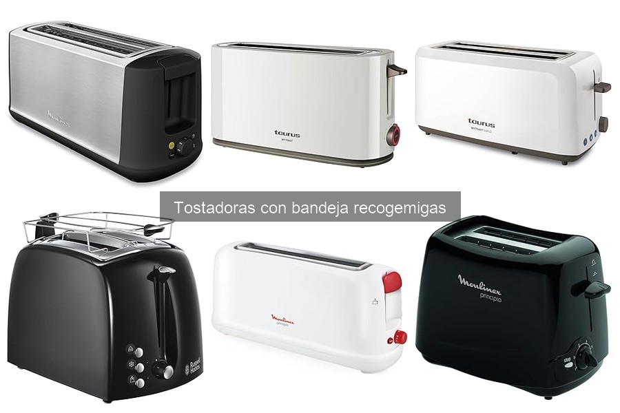 Ventajas de elegir tostadoras con bandeja recogemigas