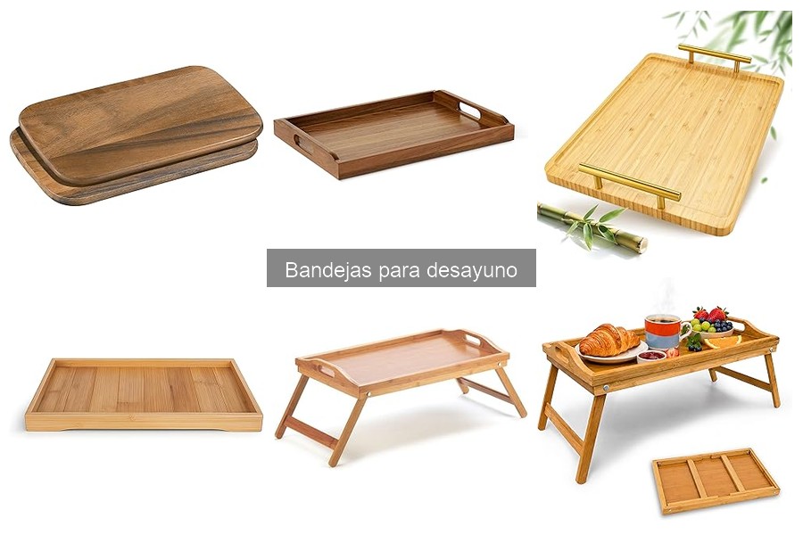 Ventajas de usar bandejas para desayuno en casa