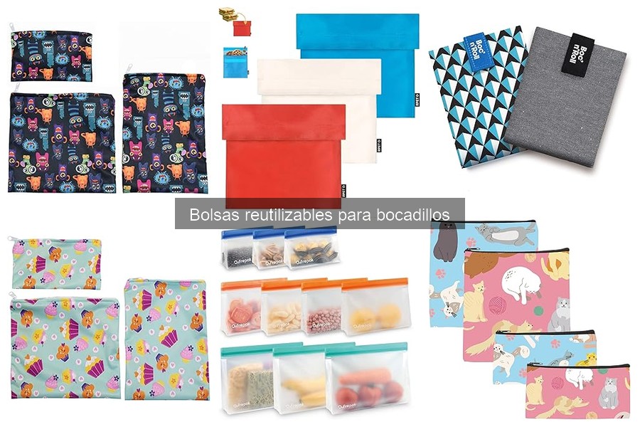 Ventajas de usar bolsas reutilizables para bocadillos