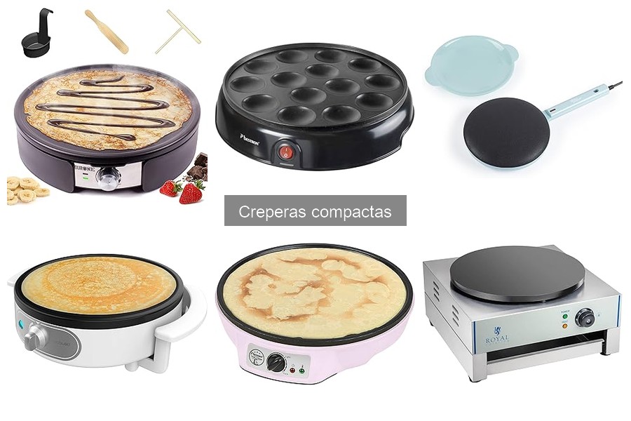 Ventajas de usar creperas compactas en casa