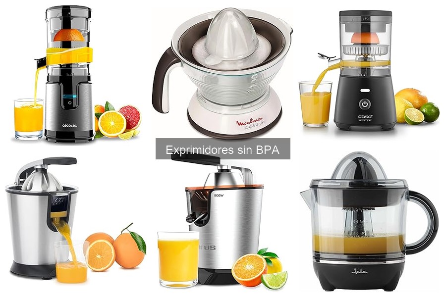 Ventajas de usar exprimidores sin BPA para tu salud