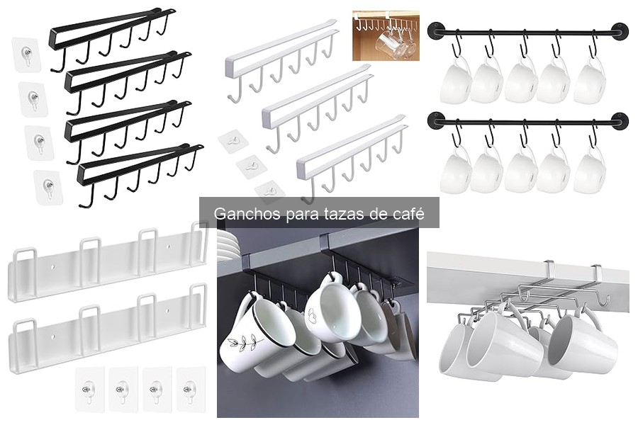 Ventajas de usar ganchos para tazas de café en casa