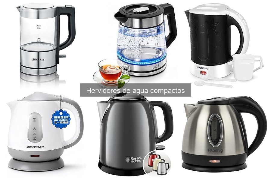 Ventajas de usar hervidores de agua compactos en casa