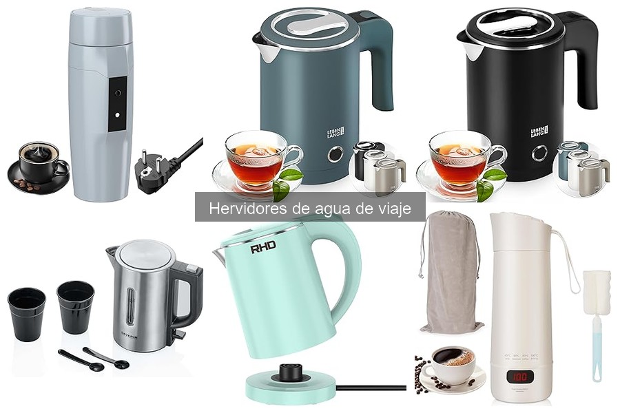 Ventajas de usar un hervidor de agua de viaje