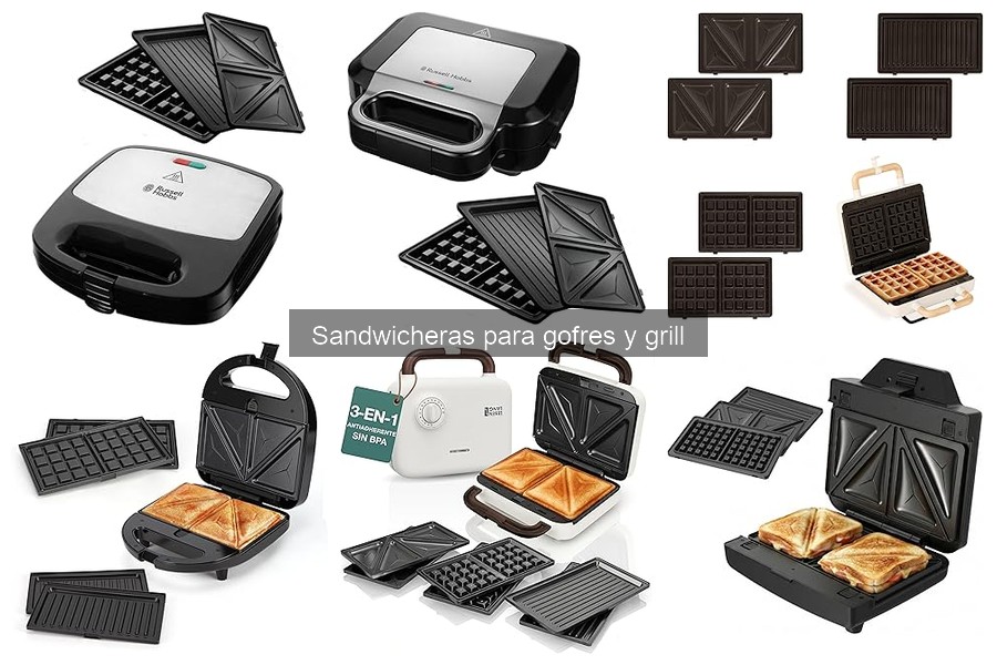 Ventajas de usar una sanduchera para gofres y grill