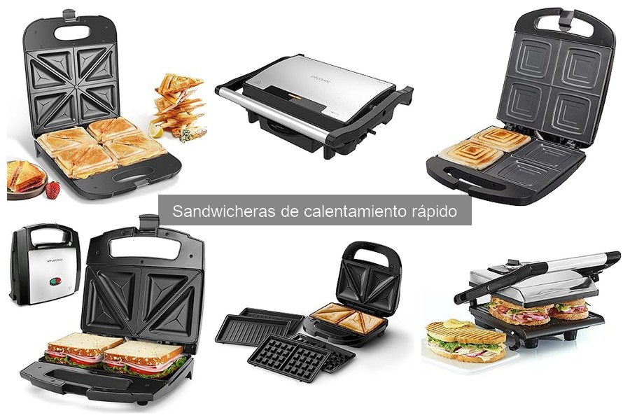 Ventajas de usar una sandwichera de calentamiento rápido