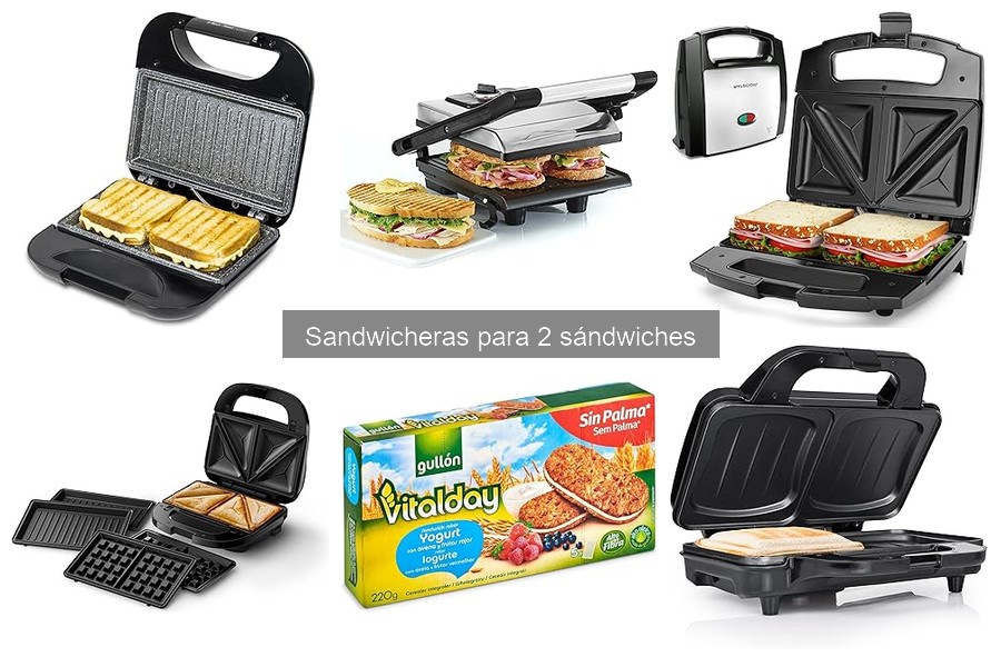Ventajas de usar una sandwichera para 2 sándwiches