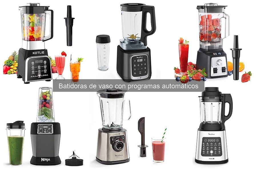 Ventajas y desventajas de batidoras de vaso automáticas