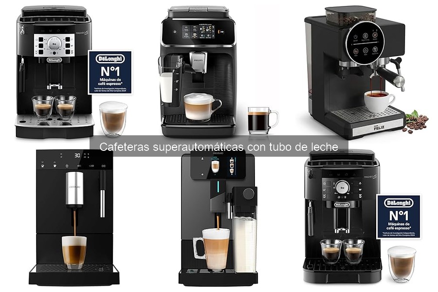 Ventajas y desventajas de cafeteras superautomáticas con tubo de leche