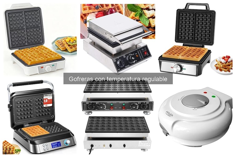 Ventajas y desventajas de gofreras con temperatura regulable