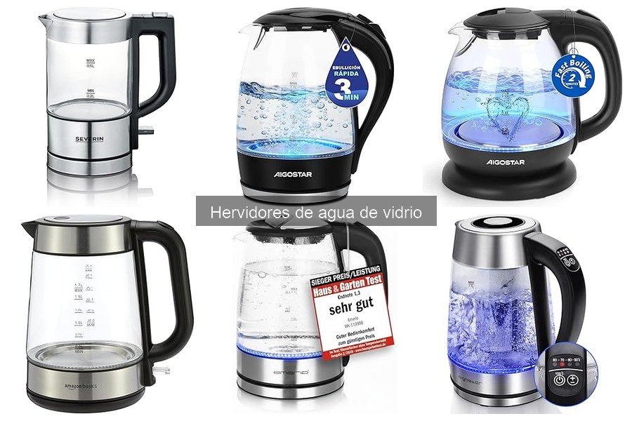 Ventajas y desventajas de hervidores de agua de vidrio