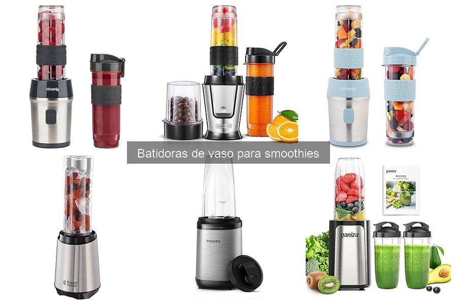 Ventajas y desventajas de las batidoras de vaso para smoothies