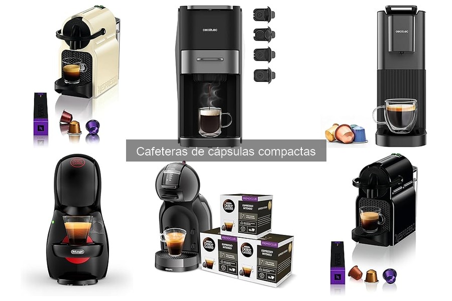 Ventajas y desventajas de las cafeteras de cápsulas compactas