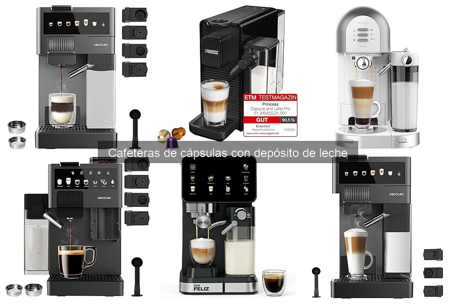 Ventajas y desventajas de las cafeteras de cápsulas con leche