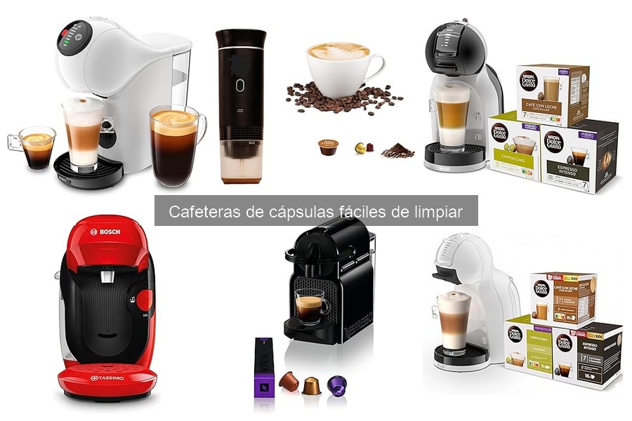 Ventajas y desventajas de las cafeteras de cápsulas fáciles de limpiar