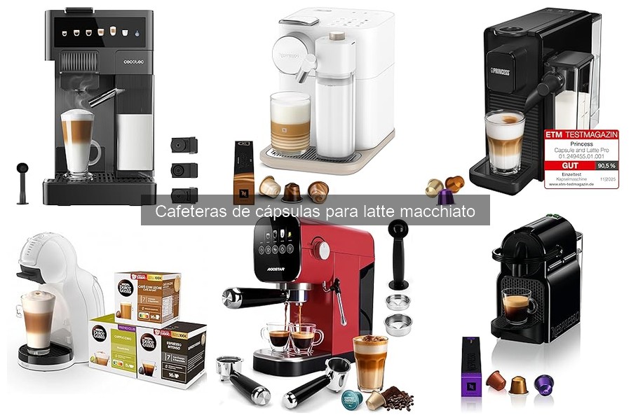 Ventajas y desventajas de las cafeteras de cápsulas para latte