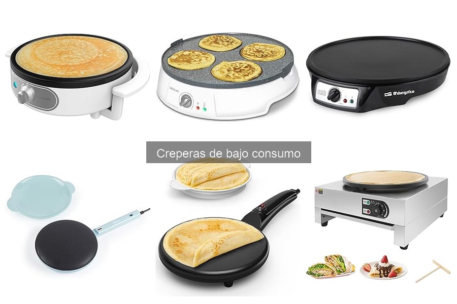 Ventajas y desventajas de las creperas de bajo consumo