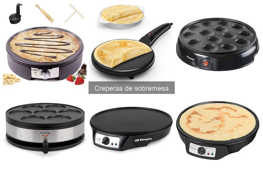 Ventajas y desventajas de las creperas de sobremesa