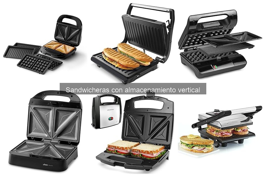 Ventajas y desventajas de las sandwicheras verticales