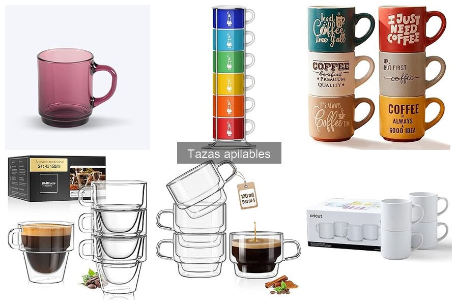 Ventajas y desventajas de las tazas apilables para café