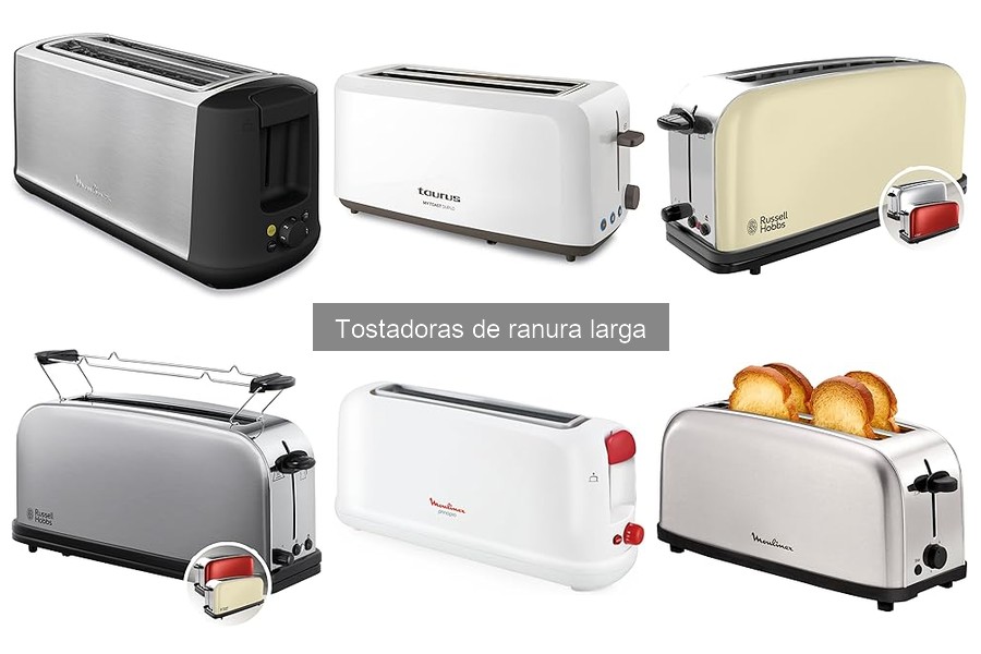 Ventajas y desventajas de las tostadoras de ranura larga